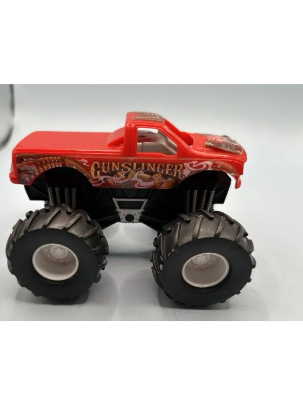 2001 Hot Wheels Monster Jam Gunslinger  Rev Tredz 89853 Plastic